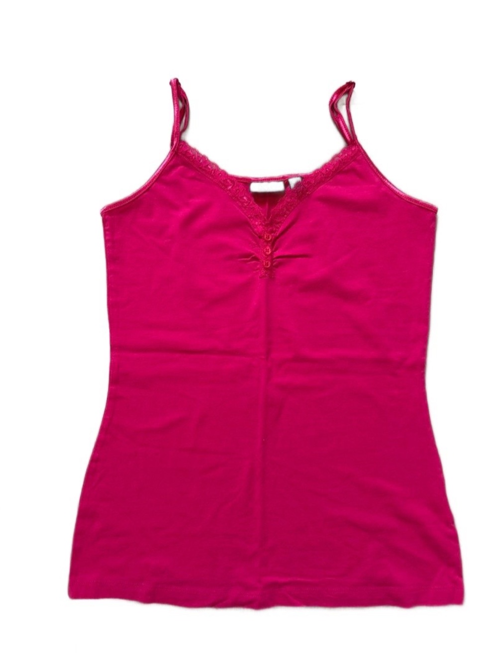 Mexx Hot Pink Lace-Trim Camisole
